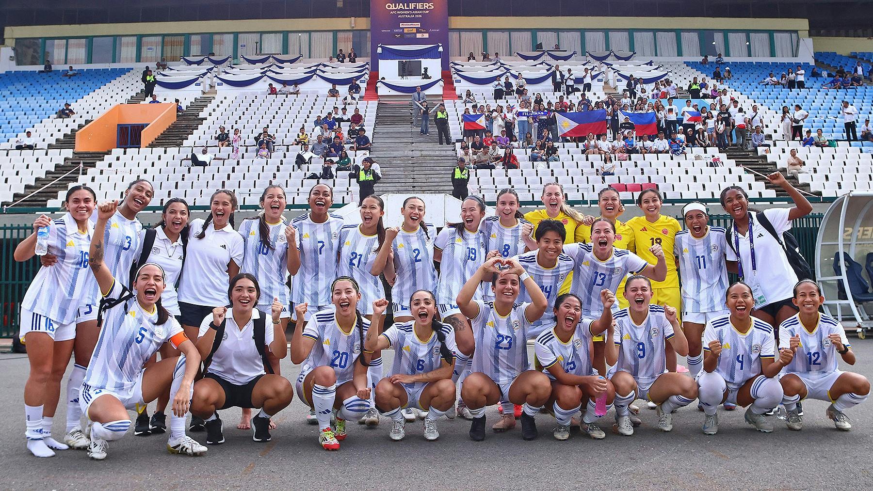 Filipinas drawn with host Australia, South Korea, Iran in 2026 AFC Women’s Asia Cup